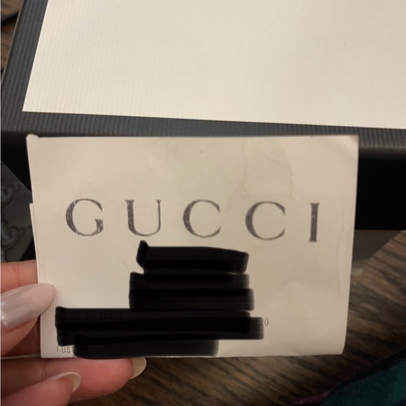 Gucci GG Interlocking Nylon Lifford Flat Thong Sandal size 35 1/5 Nero pre owned - Picture 5 of 5